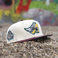 NEW ERA 59FIFTY MLB ANAHEIM ANGELS 40TH ANNIVERSARY TWO TONE / PINE NEEDLE GREEN UV FITTED CAP