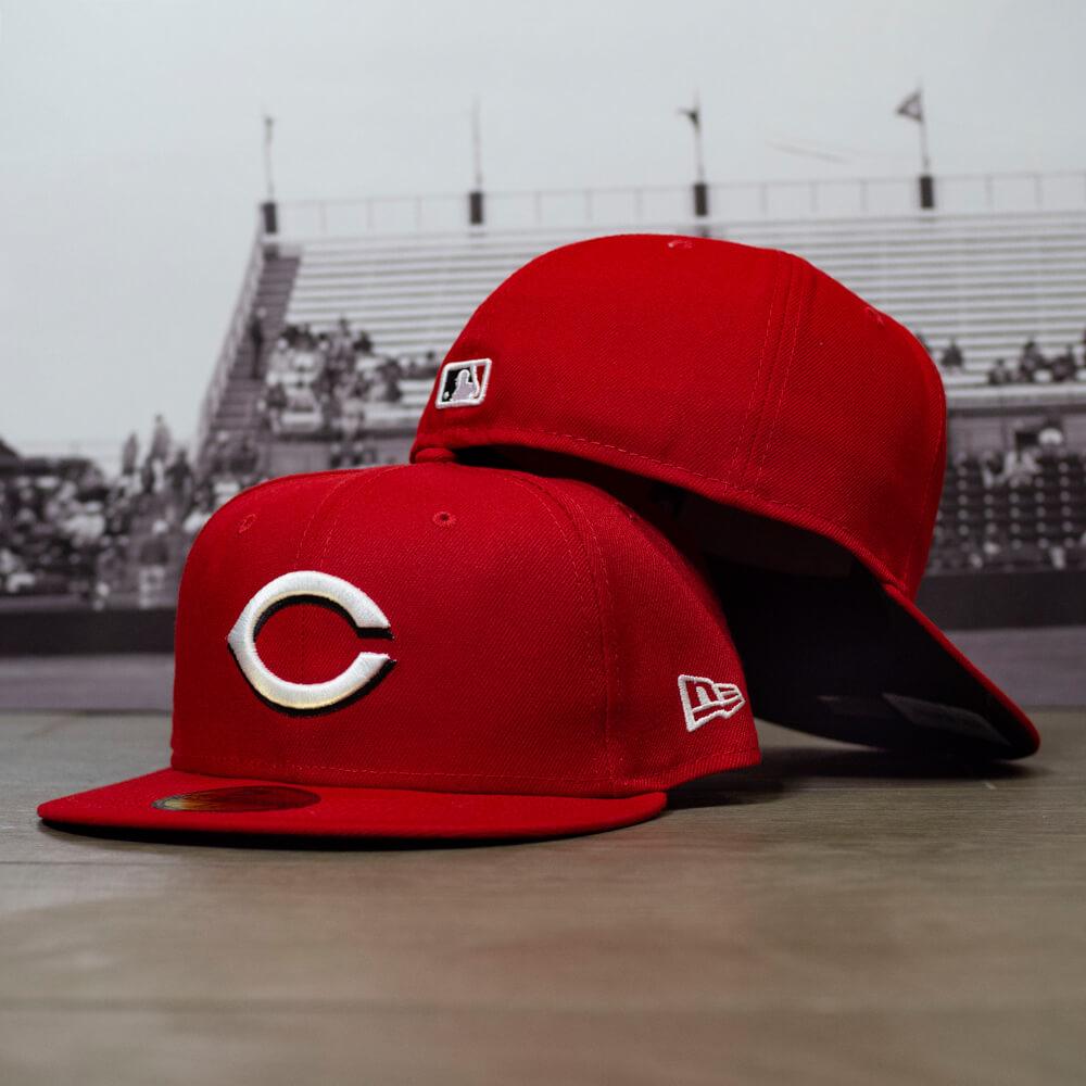 NEW ERA 59FIFTY MLB AUTHENTIC CINCINNATI REDS TEAM FITTED CAP