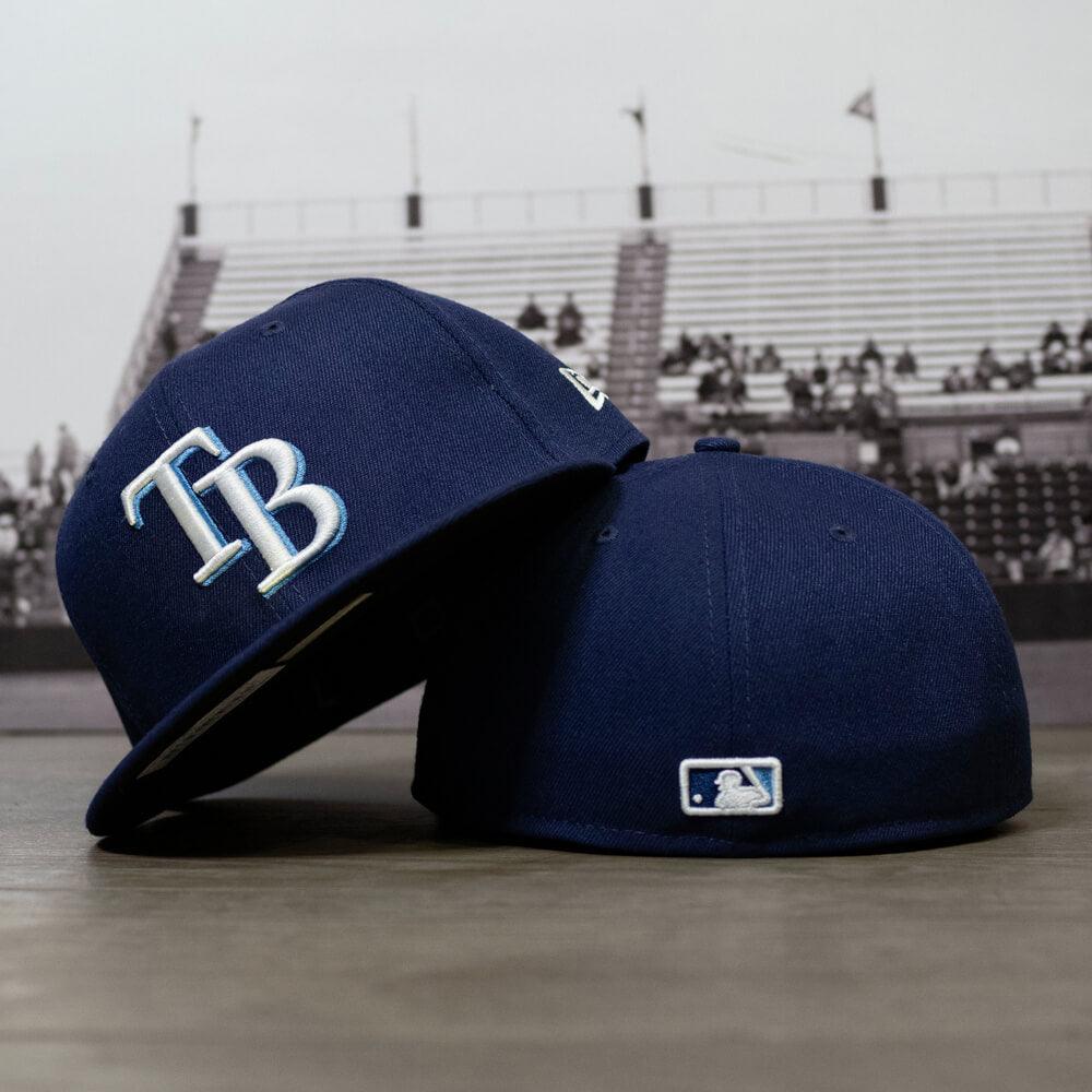 NEW ERA 59FIFTY MLB AUTHENTIC TAMPA BAY RAYS TEAM FITTED CAP - FAM