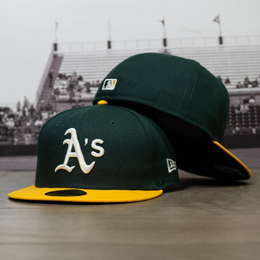NEW ERA 59FIFTY MLB AUTHENTIC OAKLAND ATHLETICS TEAM FITTED CAP