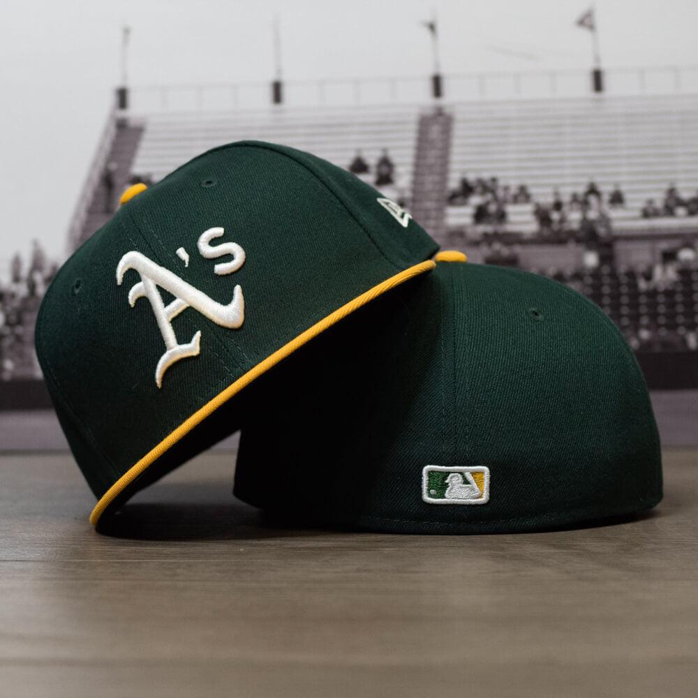 NEW ERA 59FIFTY MLB AUTHENTIC OAKLAND ATHLETICS TEAM FITTED CAP - FAM
