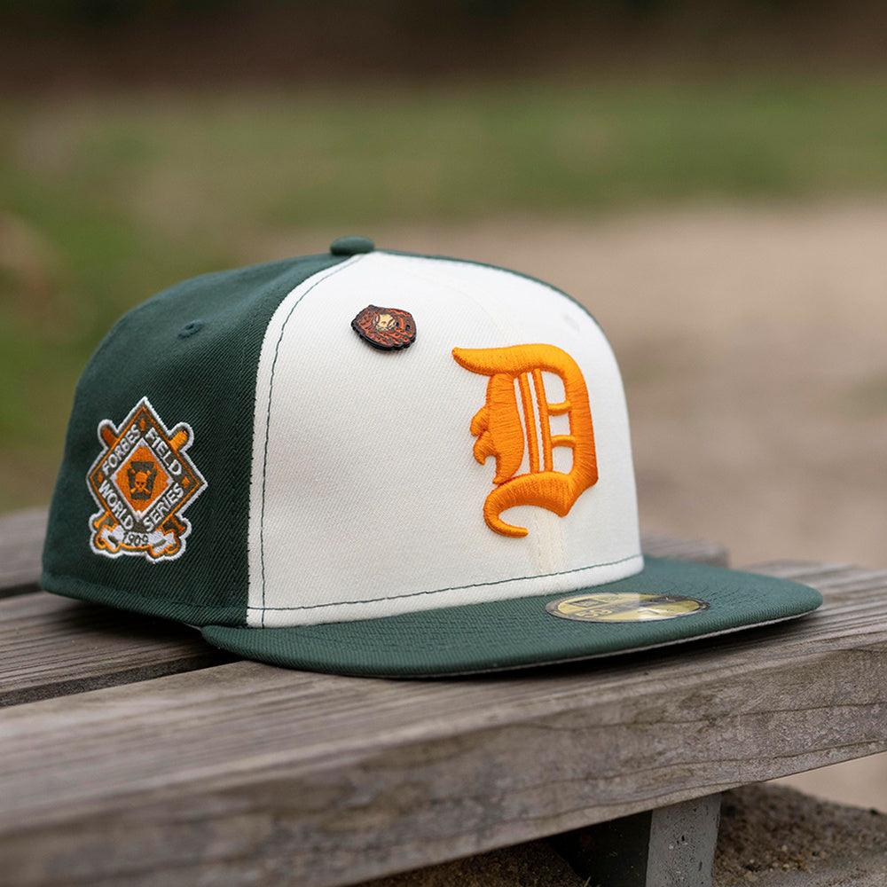 NEW ERA 59FIFTY DETROIT TIGERS WORLD SERIES 1909 TWO TONE / TWILL GREY UV FITTED CAP - FAM