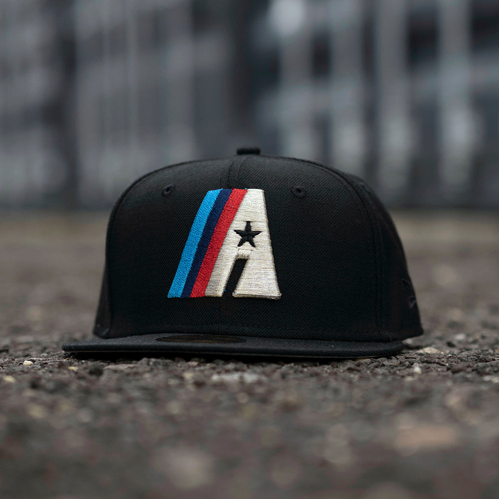 NEW ERA 59FIFTY MLB HOUSTON ASTROS BLACK / GREY UV FITTED CAP