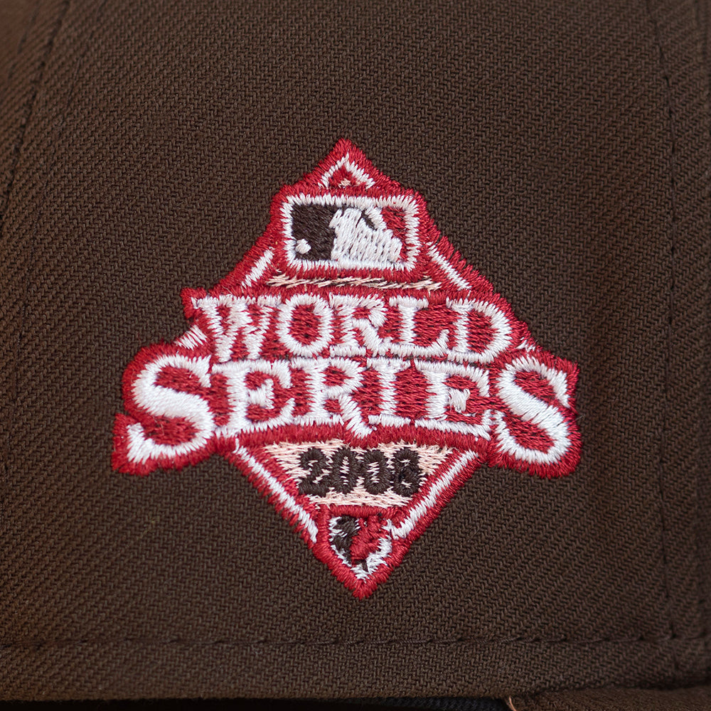 NEW ERA 59FIFTY MLB PHILADELPHIA PHILLIES WORLD SERIES 2008 WALNUT