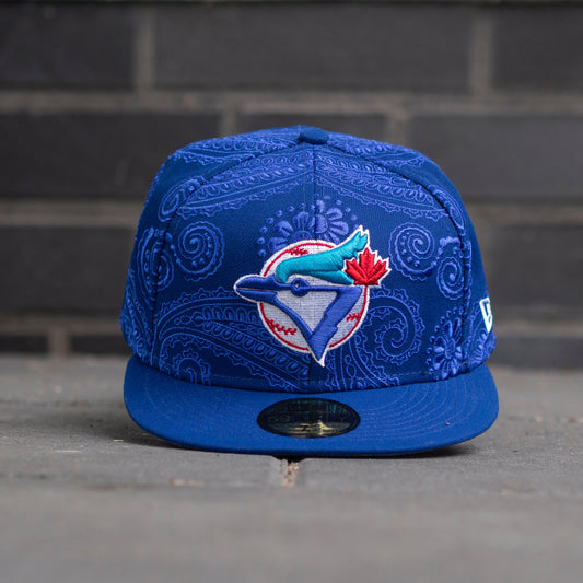 NEW ERA 59FIFTY MLB TORONTO BLUE JAYS SWIRL BLUE / GREY UV FITTED CAP