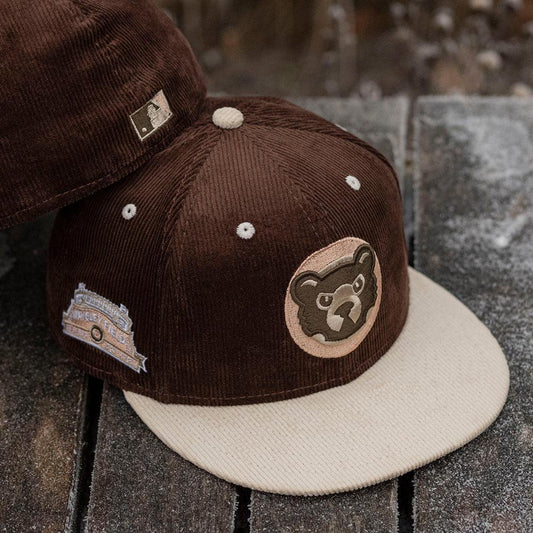 San Francisco Giants 2-Tone Color Pack 59FIFTY Fitted Hat - Brown/ Charcoal LBZSTC / 7 7/8