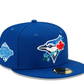 NEW ERA 59FIFTY MLB TORONTO BLUE JAYS SIDE PATCH BLOOM ROYAL BLUE / LAVENDER UV FITTED CAP