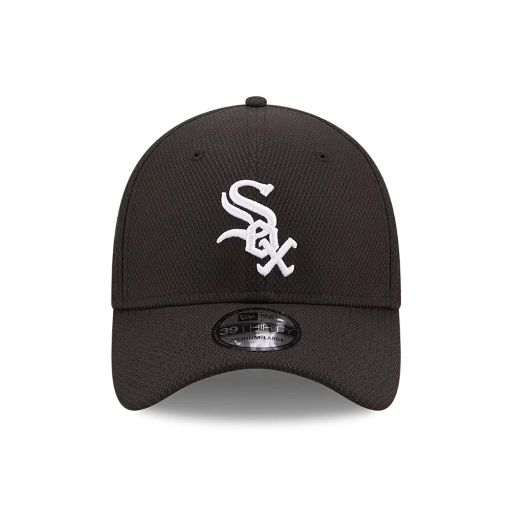 NEW ERA 39THIRTY MLB CHICAGO WHITE SOX DIAMOND ERA BLACK CAP