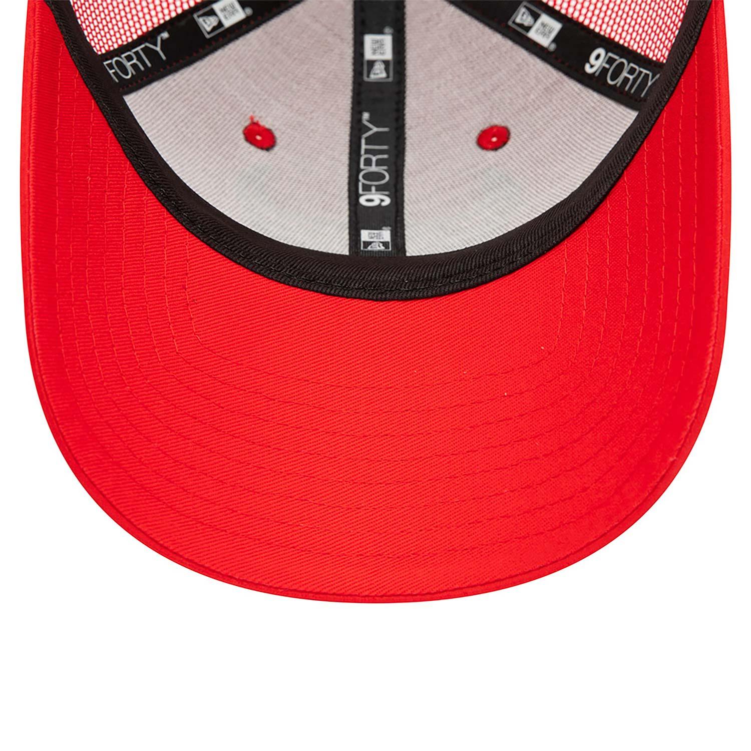 NEW ERA 9FORTY CHICAGO BULLS HOME FIELD RED CAP - FAM