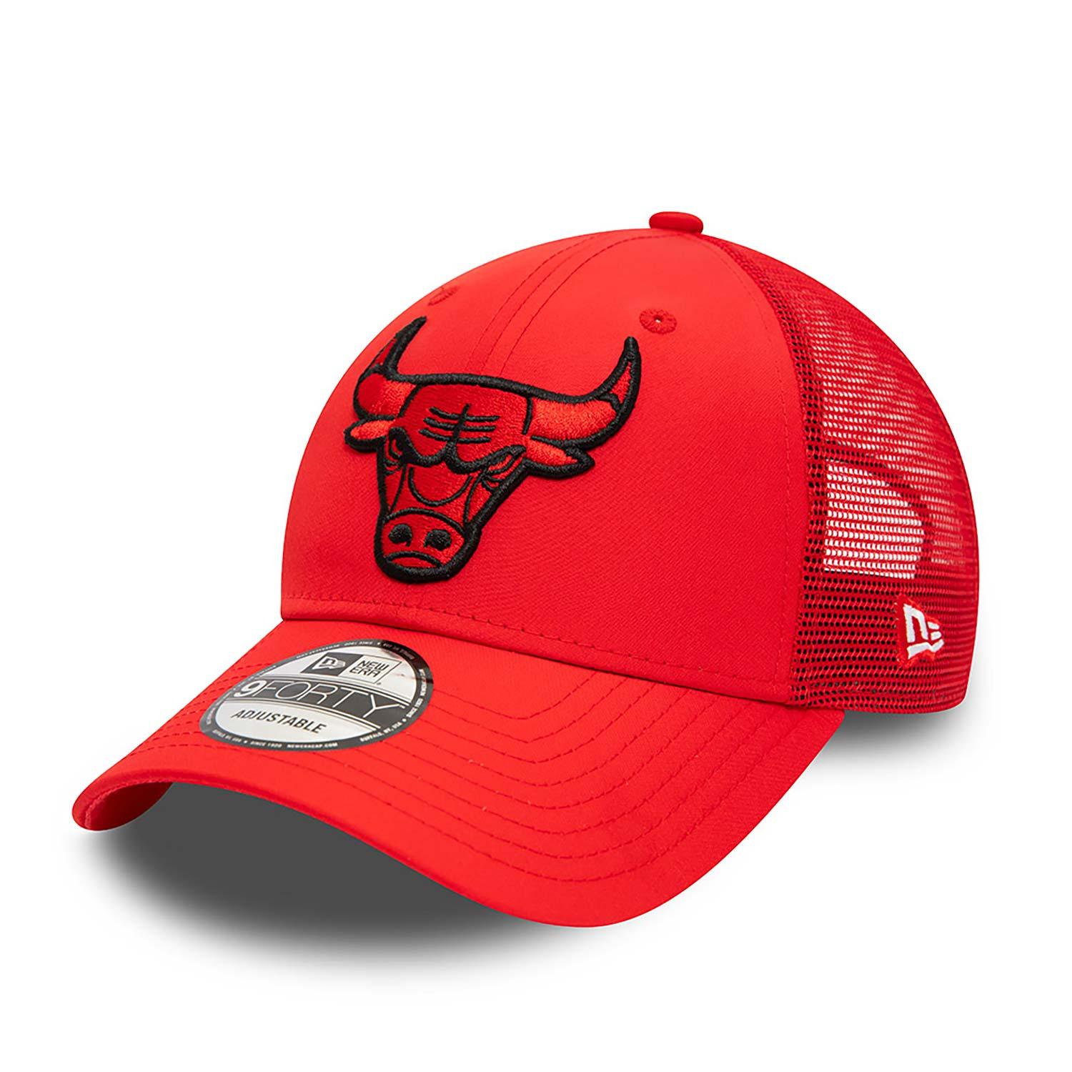 NEW ERA 9FORTY CHICAGO BULLS HOME FIELD RED CAP - FAM