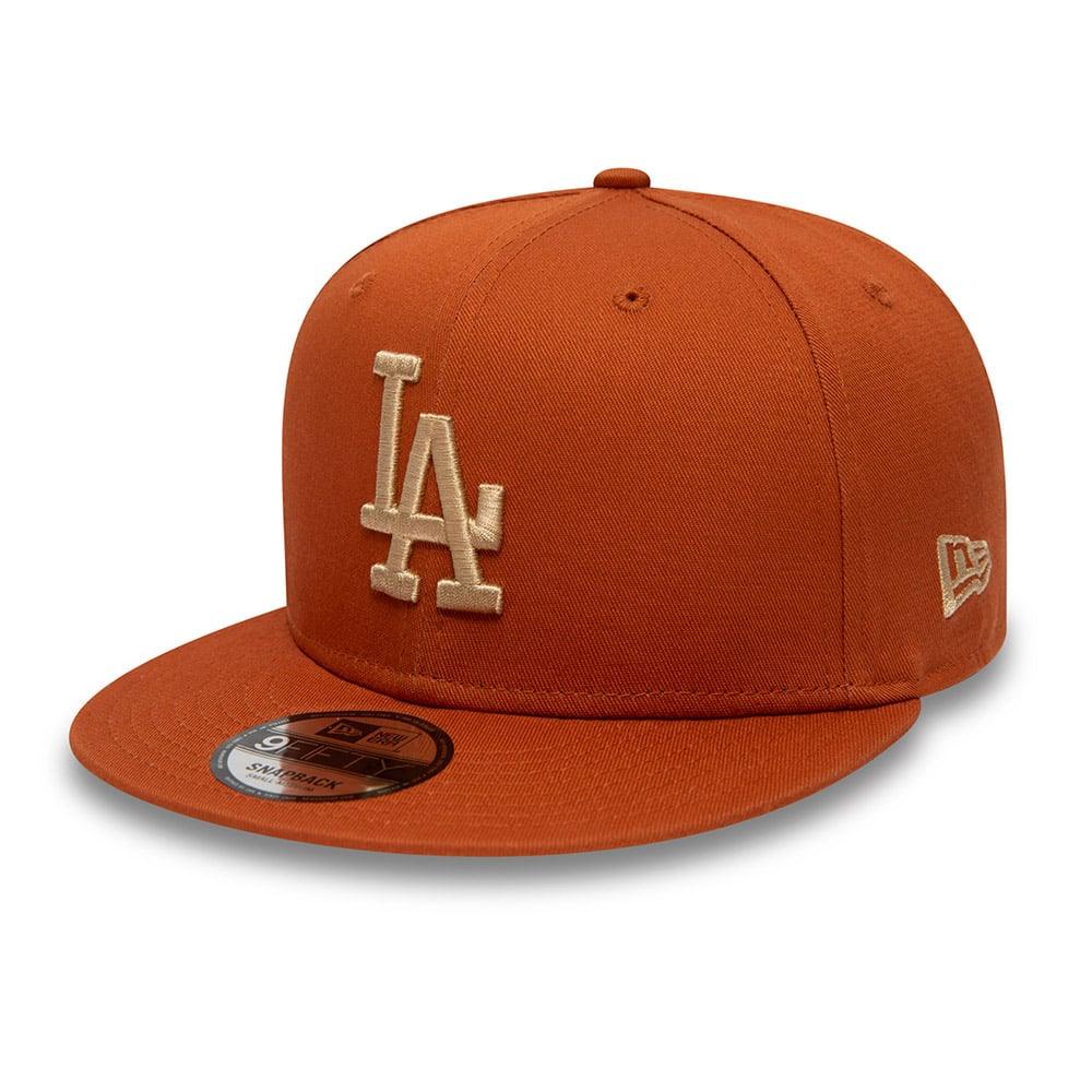 NEW ERA 9FIFTY SIDE PATCH LOS ANGELES DODGERS RUST SNAPBACK - FAM