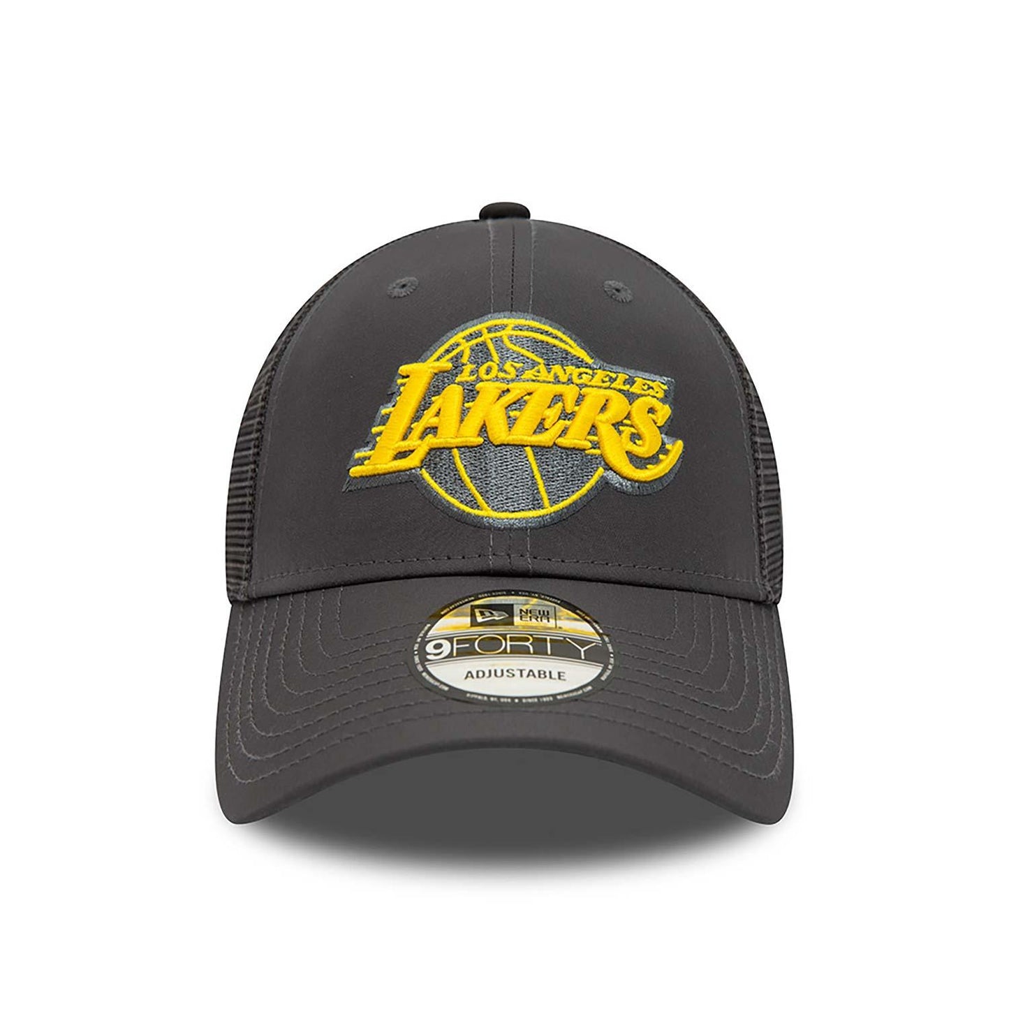 NEW ERA 9FORTY A-FRAME LOS ANGELES LAKERS HOME FIELD GREY CAP