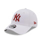 KIDS 9FORTY LEAGUE ESSENTIAL NEW YORK YANKEES WHITE CAP