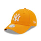 NEW ERA 9FORTY WOMEN MLB NEW YORK YANKEES LEAGUE ESSENTIAL YELLOW CAP
