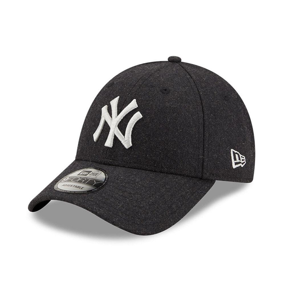NEW ERA 9FORTY THE LEAGUE MLB WINTERIZED NEW YORK YANKEES BLACK CAP - FAM