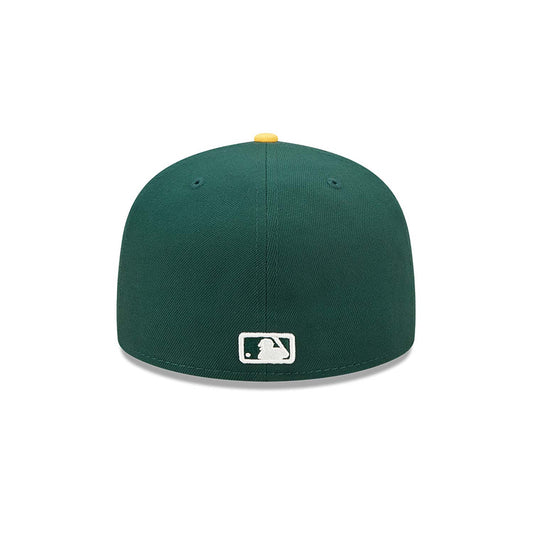 NEW ERA 59FIFTY MLB LEAGUE OAKLAND ATHLETICS TEAM TWO TONE FITTED CAP