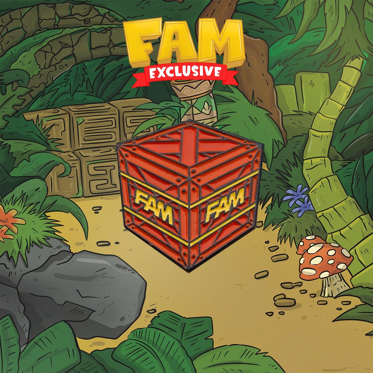 EXCLUSIVE FAM BOX TNT PIN - FAM